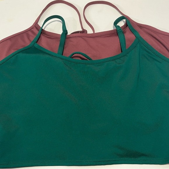 PINK bundle athletic Crop Top/sports bras size XXL EUC - Picture 6 of 13